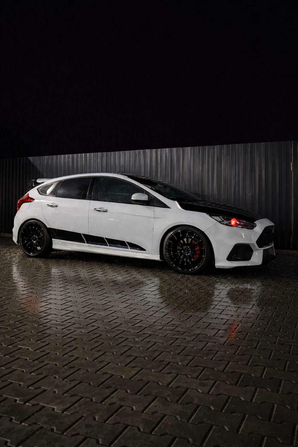 Ford Focus ST alb